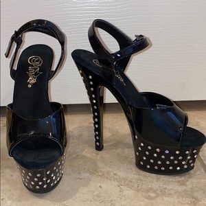 Pleaser Shoes Stardust Heel
